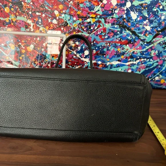 Kate Spade Black Miriam Palmer Handbag with Tassel - Picture 6 of 7